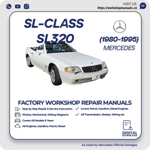 Mercedes SL-Class SL320 Workshop Repair Manual 1980-1995 PDF Download
