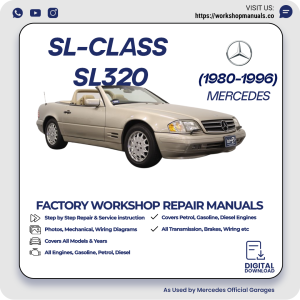 Mercedes SL-Class SL320 Workshop Repair Manual 1980-1996 PDF Download