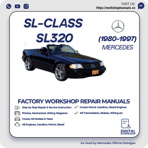 Mercedes SL-Class SL320 Workshop Repair Manual 1980-1997 PDF Download