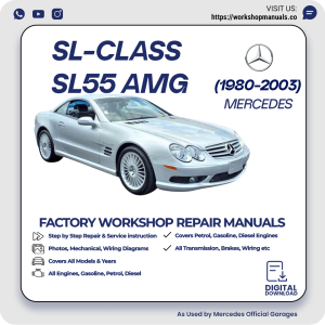 Mercedes SL-Class SL55 AMG Workshop Repair Manual 1980-2003 PDF Download