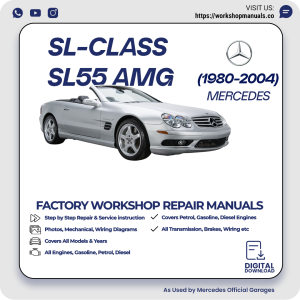 Mercedes SL-Class SL55 AMG Workshop Repair Manual 1980-2004 PDF Download