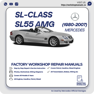 Mercedes SL-Class SL55 AMG Workshop Repair Manual 1980-2007 PDF Download