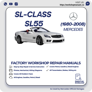 Mercedes SL-Class SL55 Workshop Repair Manual 1980-2008 PDF Download
