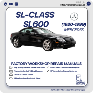 Mercedes SL-Class SL600 Workshop Repair Manual 1980-1999 PDF Download