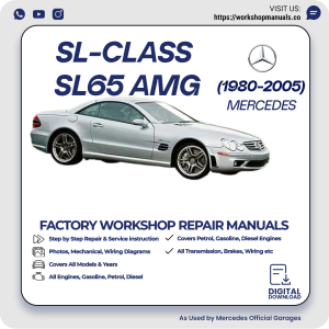 Mercedes SL-Class SL65 AMG Workshop Repair Manual 1980-2005 PDF Download