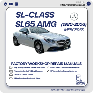 Mercedes SL-Class SL65 AMG Workshop Repair Manual 1980-2006 PDF Download