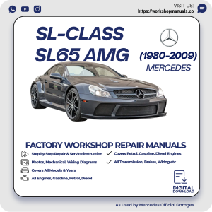Mercedes SL-Class SL65 AMG Workshop Repair Manual 1980-2009 PDF Download