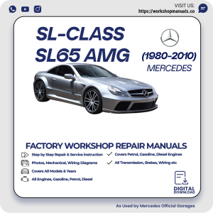 Mercedes SL-Class SL65 AMG Workshop Repair Manual 1980-2010 PDF Download