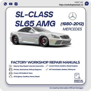 Mercedes SL-Class SL65 AMG Workshop Repair Manual 1980-2012 PDF Download