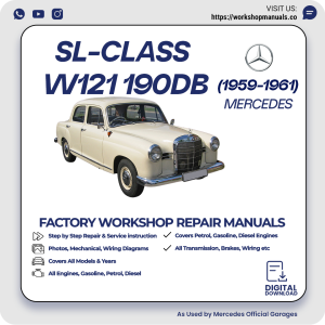Mercedes SL-Class W121 190Db Workshop Repair Manual 1959-1961 PDF Download