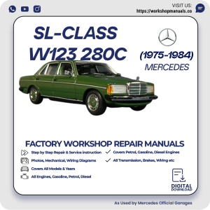 Mercedes W123 280C Workshop Repair Manual 1975-1984 PDF Download