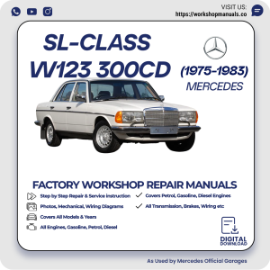 Mercedes W123 300CD Workshop Repair Manual 1975-1983 PDF Download