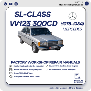 Mercedes W123 300CD Workshop Repair Manual 1975-1984 PDF Download