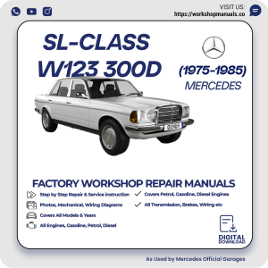 Mercedes W123 300D Workshop Repair Manual 1975-1985 PDF Download