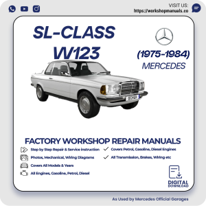 Mercedes W123 Workshop Repair Manual 1975-1984 PDF Download