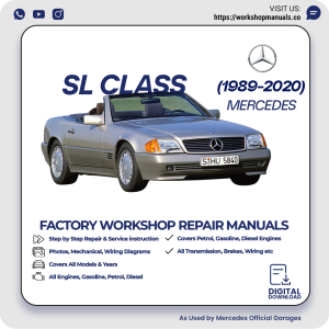 Mercedes SL-Class Workshop Repair Manual 1989-2020 PDF Download