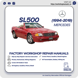 Mercedes SL500 Workshop Repair Manual 1994-2019 PDF Download