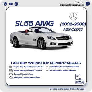 Mercedes SL55 AMG Workshop Repair Manual 2002-2008 PDF Download