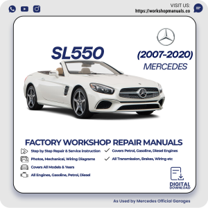 Mercedes SL550 Workshop Repair Manual 2007-2020 PDF Download