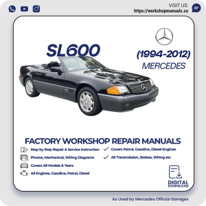 Mercedes SL600 Workshop Repair Manual 1994-2012 PDF Download