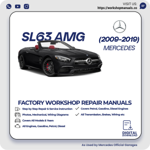 Mercedes SL63 AMG Workshop Repair Manual 2009-2019 PDF Download