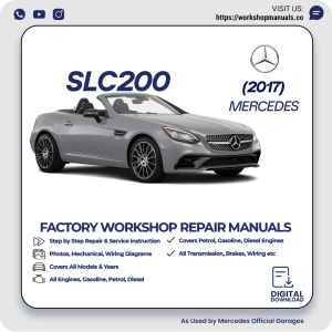 Mercedes SLC200 Workshop Repair Manual 2017 PDF Download