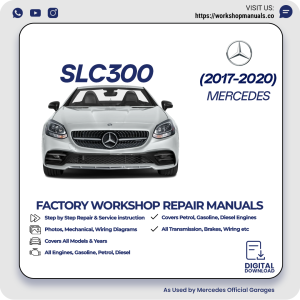 Mercedes SLC300 Workshop Repair Manual 2017-2020 PDF Download