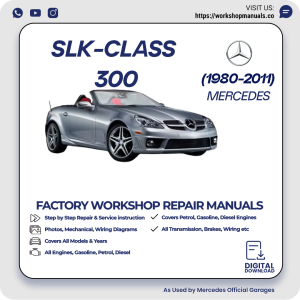 Mercedes SLK-Class 300 Workshop Repair Manual 1980-2011 PDF Download