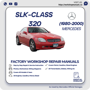 Mercedes SLK-Class 320 Workshop Repair Manual 1980-2000 PDF Download