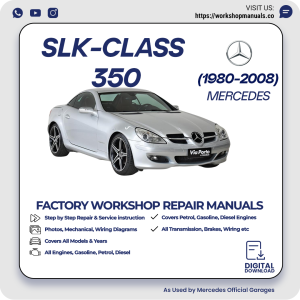 Mercedes SLK-Class 350 Workshop Repair Manual 1980-2008 PDF Download
