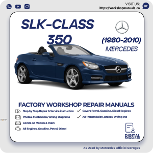 Mercedes SLK-Class 350 Workshop Repair Manual 1980-2010 PDF Download