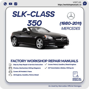 Mercedes SLK-Class 350 Workshop Repair Manual 1980-2011 PDF Download