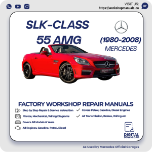 Mercedes SLK-Class 55 AMG Workshop Repair Manual 1980-2008 PDF Download