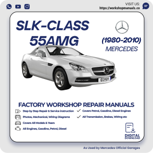 Mercedes SLK-Class 55 AMG Workshop Repair Manual 1980-2010 PDF Download