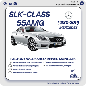 Mercedes SLK-Class 55 AMG Workshop Repair Manual 1980-2011 PDF Download