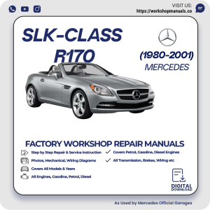 Mercedes SLK-Class R170 Workshop Repair Manual 1980-2001 PDF Download