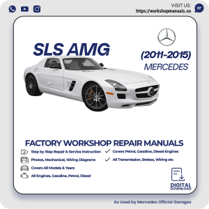 Mercedes SLS AMG Workshop Repair Manual 2011-2015 PDF Download