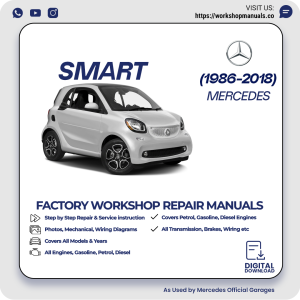 Mercedes Smart Workshop Repair Manual 1986-2018 PDF Download