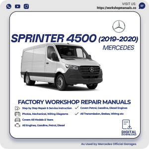 Mercedes Sprinter 4500 Workshop Repair Manual 2019-2020 PDF Download
