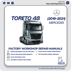 Mercedes Toreto 48 Workshop Repair Manual 2016-2021 PDF Download