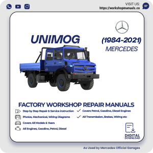 Mercedes Unimog Workshop Manual 1984-2021 PDF Download