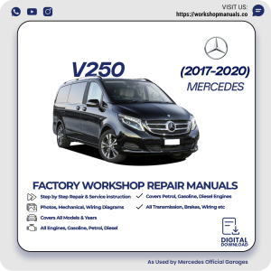 Mercedes V250 Workshop Repair Manual 2017-2020 PDF Download