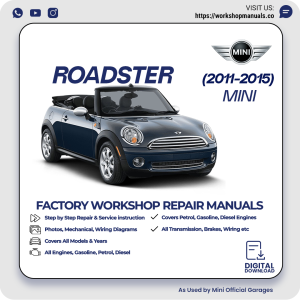 Mini Roadster Workshop Repair Manual 2011-2015 PDF Download