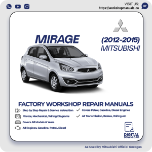 Mitsubishi Mirage Workshop Repair Manual PDF Download