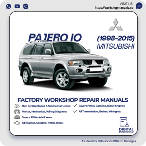 Mitsubishi Pajero iO Workshop Repair Manual PDF Download