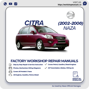 Naza Citra Workshop Manual 2002-2006 PDF Download