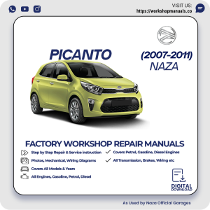 Naza Picanto Workshop Manual 2007-2011 PDF Download