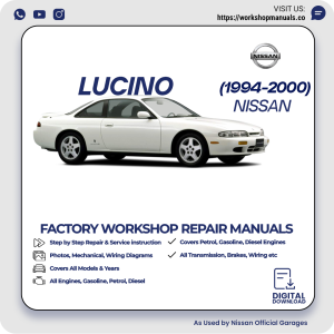 Nissan Lucino Workshop Manual 1994-2000 PDF Download