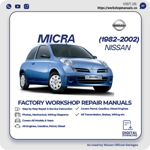 Nissan Micra Workshop Manual 1982-2002 PDF Download