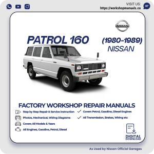 Nissan Patrol 160 Workshop Manual 1980-1989 PDF Download